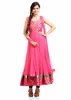 Pink Suit Set, Vibrant yet elegant pink color Suit. Perfect for functions and parties. Golden and Pink Combination. Beautiful.