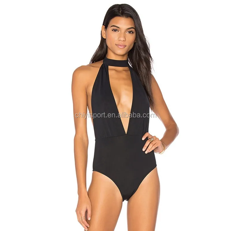 スーパーグレードチャーミングな女性チョーカーネック黒ビキニ少女の水着 Buy チョーカーネック黒ビキニ水着 少女ビキニ水着 レディース黒水着 Product On Alibaba Com