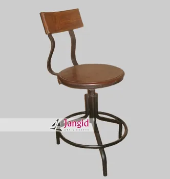 Riseonly Metal Industrial Revolving Sewing Chair Design Online India Buy Office Chair Manufacturer Vintage Revloving Chair Indian Furniture Exporter