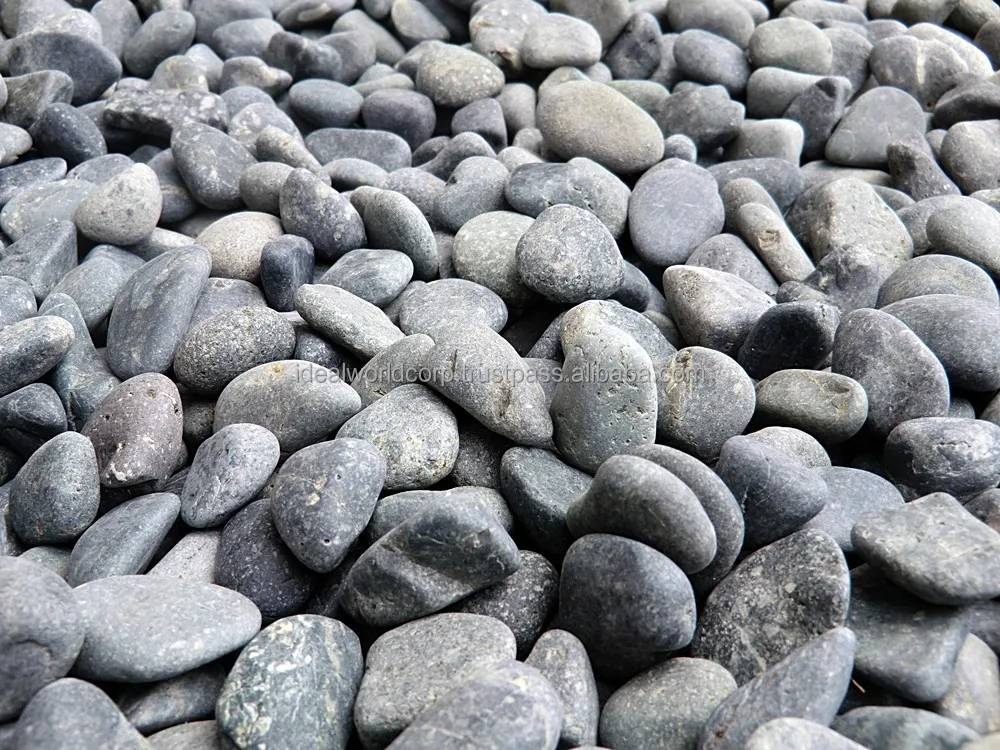 
BLACK BEACH PEBBLE COBBLE STONE 