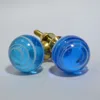 GLASS KNOB , DOOR KNOB , COLOR GLASS PULLS