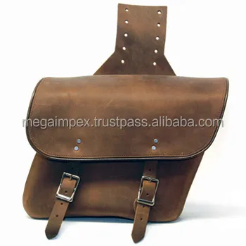 cheap leather saddlebags