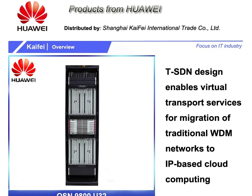 Huawei Osn 9800 U32 Wdm Price Optical Transmitter Switching And