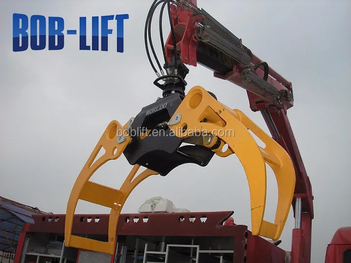 Hydraulic Knuckle Boom Grapple Crane For Sale Buy Grapple Crane