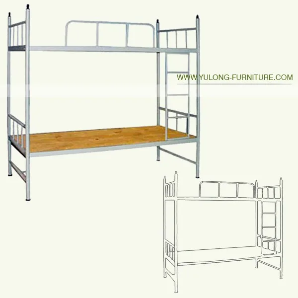 Used Students Bunk Bed Frame Metal Bunk Bed Replacement Parts Buy