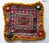 Indian Banjara Patches Small Mirror Work Cotton Dress Material Wholesale