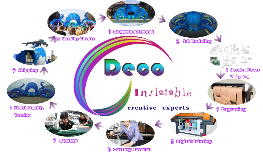 Stage Inflatable Performance backpack flower costume