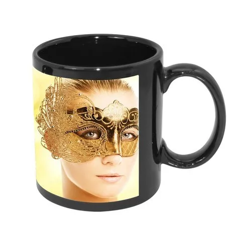 
Sublimation Blank Color Mug with White Patch 