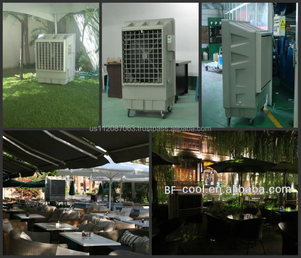 
mobile evaporative air cooler cooling fan 