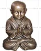 Small Shaolin Praying Statue GRC/Terracotta/Stone
