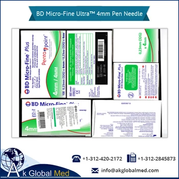 Easy To Use Micro Fine Ultra 4mm X 0 23mm 32g Pen Needle For Diabetes Buy Insulin Pen Needle Pen Needle Micro Needle Pen Product On Alibaba Com