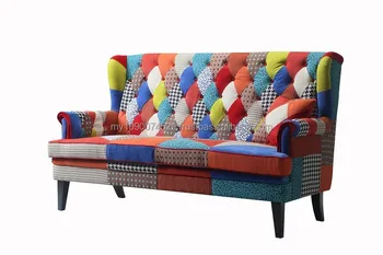 Patchwork Sofa With Black Wood Legs Modern High Leg Clic Product On Alibaba Patchwork Sofa With Black Wood Legs Modern High Leg Clic Product On Alibaba