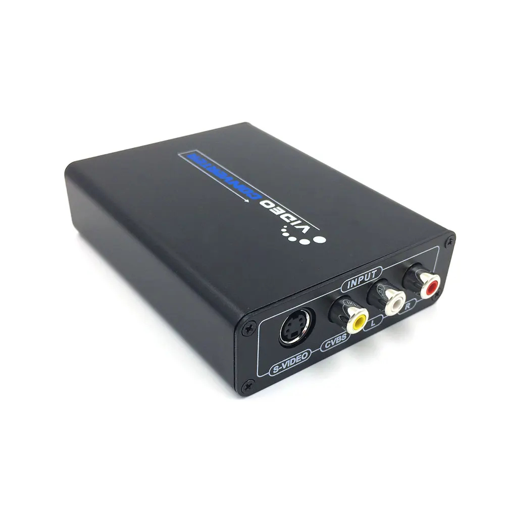 1080p Composite / Av Svideo To Hdmi Converter For Dvd To Hdtv