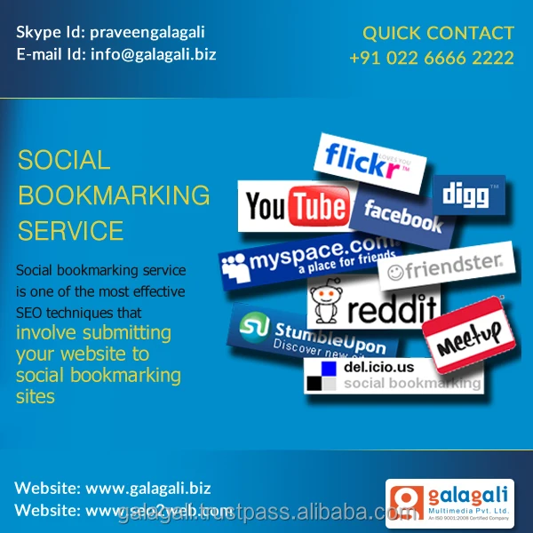 
Social Media Marketing Service - www.galagali.biz 