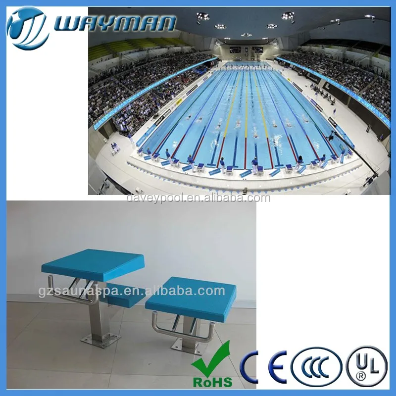 Swimming pool competition equipment diving board starting block (1)