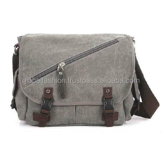 
Best selling products cotton canvas messenger bag 