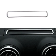 Car Styling Navigation Decorative Frame Strip Cover Sequins Special Modified For AUDI A3 8V 2013 2014 2015 2016 Car-styling