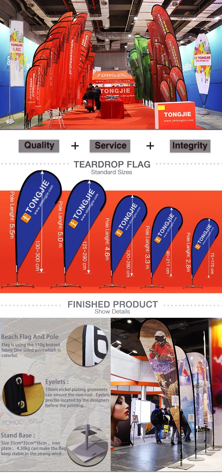 Flying Feather Banner Flags Factory Cheap Price Beach Flag