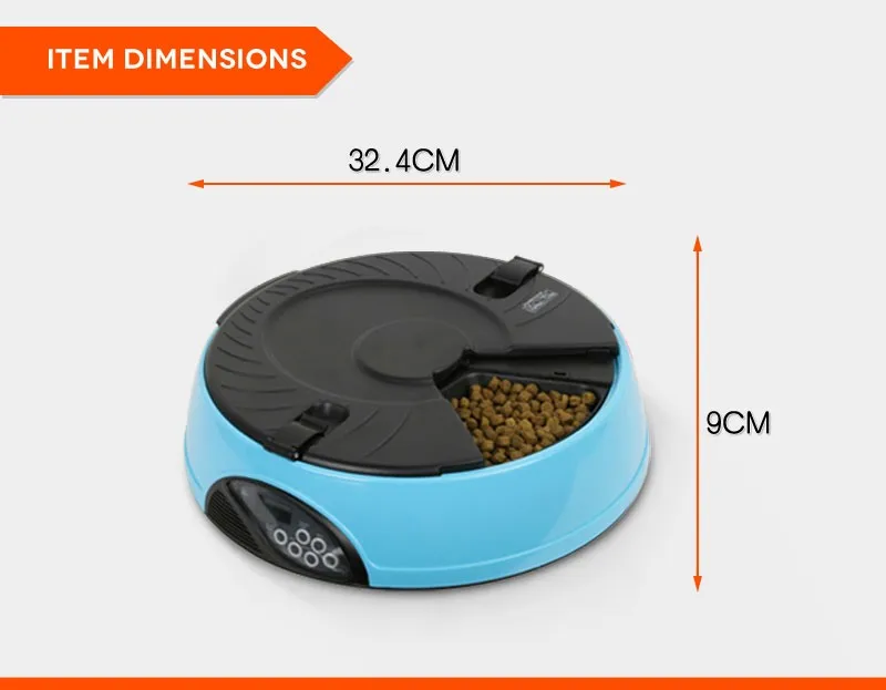 Dry Wet Food Bowl Automatic Pet Dog Feeder With Timer Buy Dog