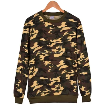 women's oversized camo sweatshirt