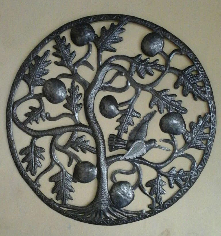 Tree Of Life With Fruits And Birds Gifts From Haiti Metal Paintings Haiti For Kids Shopping In Haiti Haitian Wall Art Buy Tree Of Life Sculpture Metal Ornament Haitian Art Product On Alibaba Com