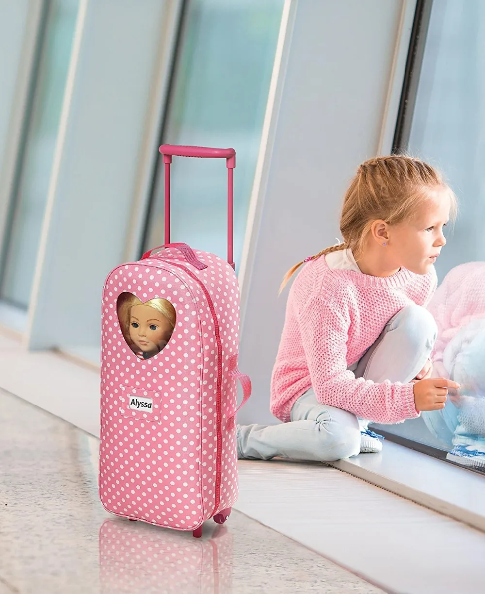 Doll Traveling Trolley Set Fits 18'' American Girl Doll Including