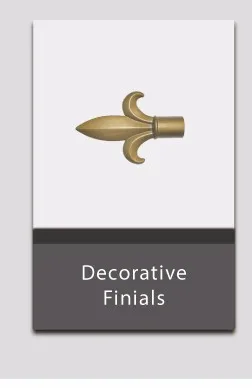 Round triple metal curtain rod bracket for decorative 