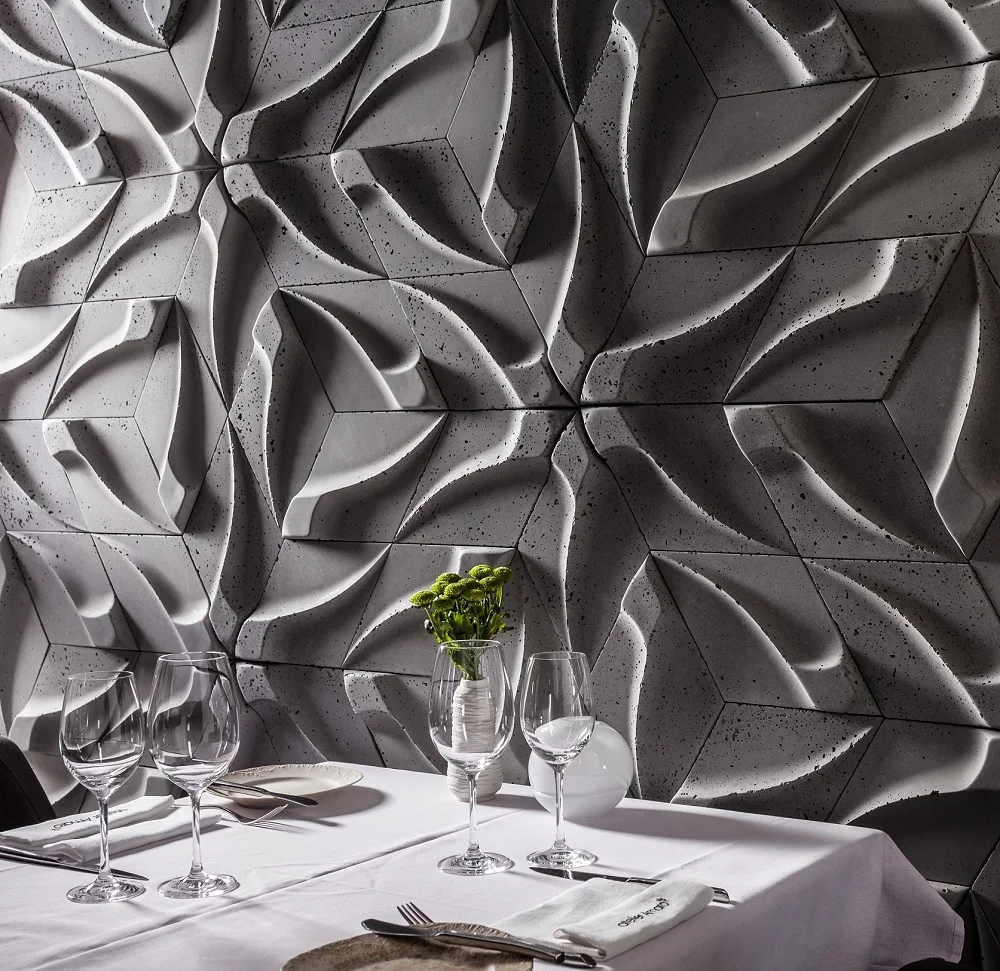 
Architectural concrete tiles 