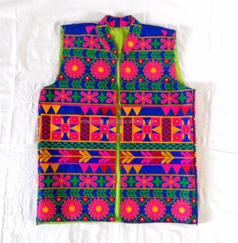 Wholesale Indian Jacket-tribal Boho Jacket - Banjara Gypsy Embroidered ...