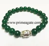 Latest Green Jade Buddha bracelet | fashion agate stone natural AAA grade | Prime Agate Exports | India