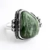 My Confidence !! Seraphinite 925 Sterling Silver Ring, Handmade Silver Jewellery, indian Fashion Silver Jewellery