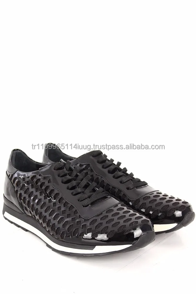 Men High Quality Genuine Leather Sport Shoes