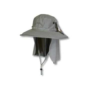 bucket hat with neck flap