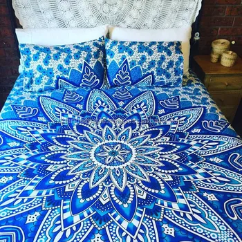 Indian Mandala Tapestry Hippie Wall Hanging Bedspread Comforter