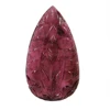 Unique Natural Pink Tourmaline 26X46mm, 76.2 Cts Pear Cabochon, semi precious gemstone IG3092