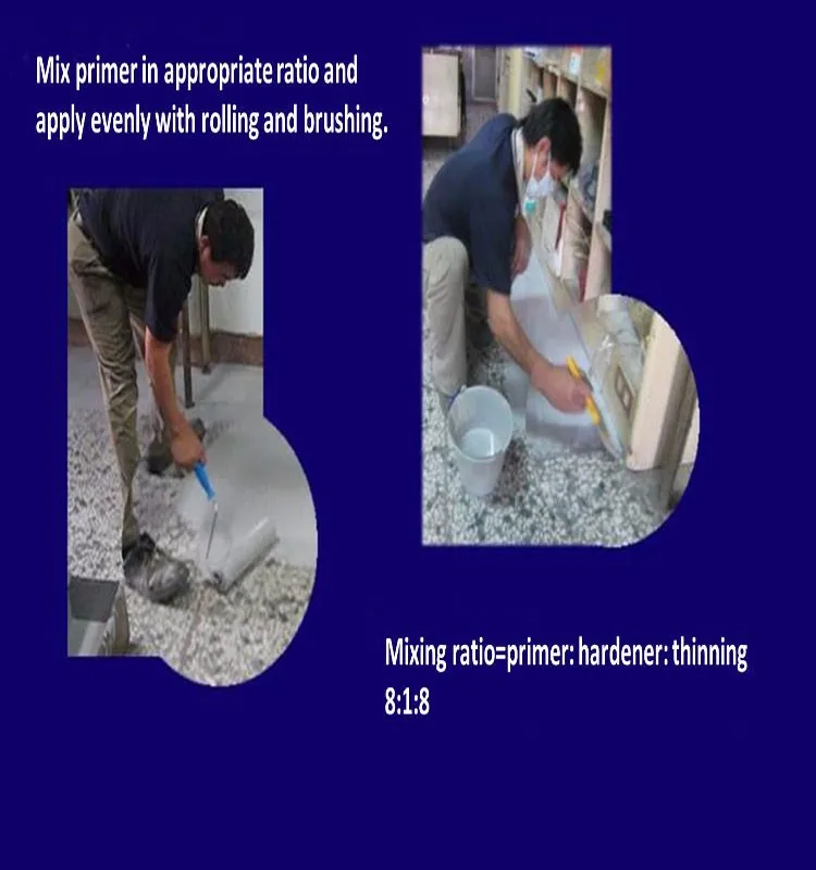 Solvent Less Car Parking Epoxy Resin Self Leveling Epoxy Floor