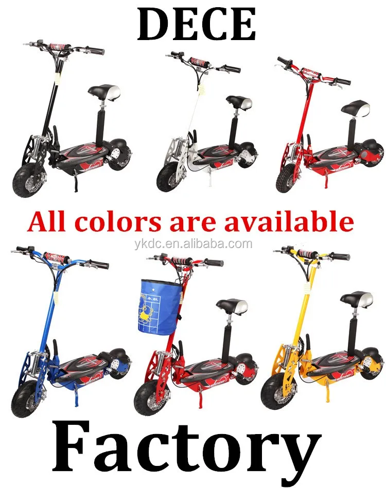 China Cheapest Big Power 2000W Golf Trolley Cart Seated Electric Stand Up Scooter with CE Certificate