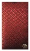 Red Fabric Check Presenter, Check Book Holder for Restaurant, Waitstaff Organizer, Server Book for Waiters with Money Pocket