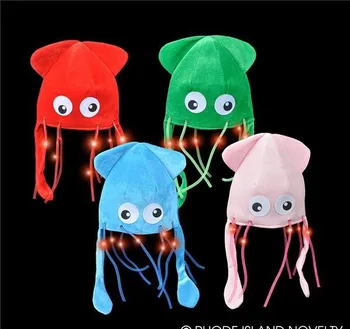 Light-up Squid Hats - Buy Party Hats 