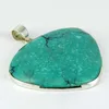 Orient Style Turquoise 925 Sterling Silver Pendant, Silver Jewelry Wholesaler, Silver Jewelry 925
