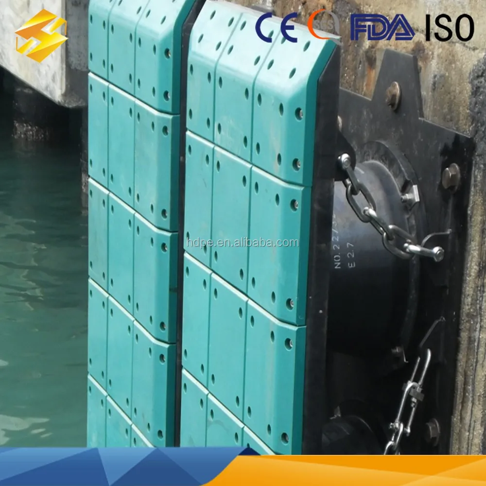 Uhmwpe Dock Bumper Board Marine Fender Face Sheet Polyethylene Fender