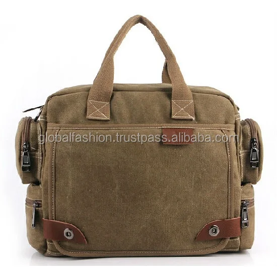 
Best selling products cotton canvas messenger bag 