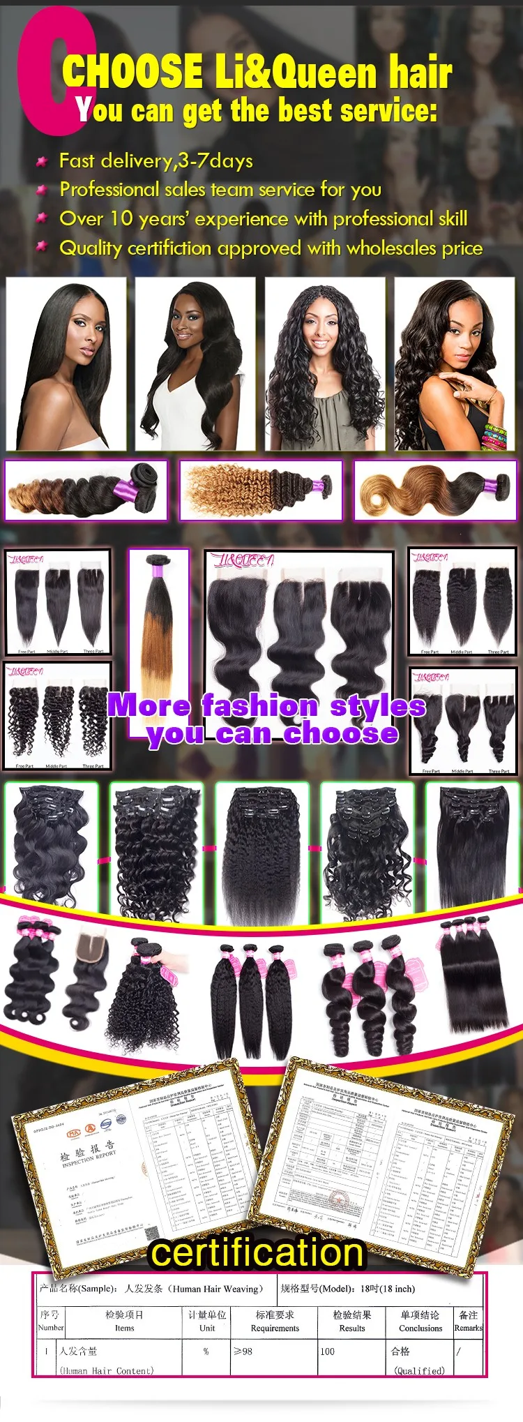 Latest Model In Brazilian Human Hair With Full Sex Free Weave Hair