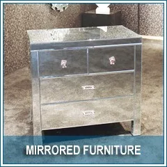 mirrored furniture