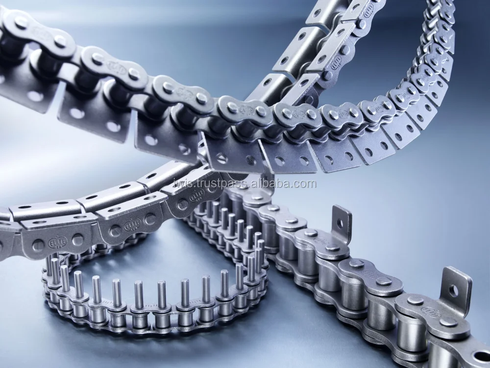 roller chains, attachment chainsm DIN 8187