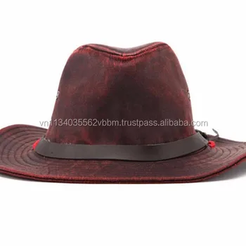 wax fedora hat