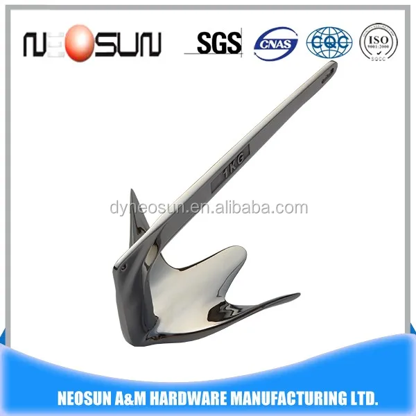 Stainless steel 1kg 2kg 2.5kg 3kg 3.5kg 5kg 10kg 15kg 20kg 25kg 30kg 50kg bruce boat anchor