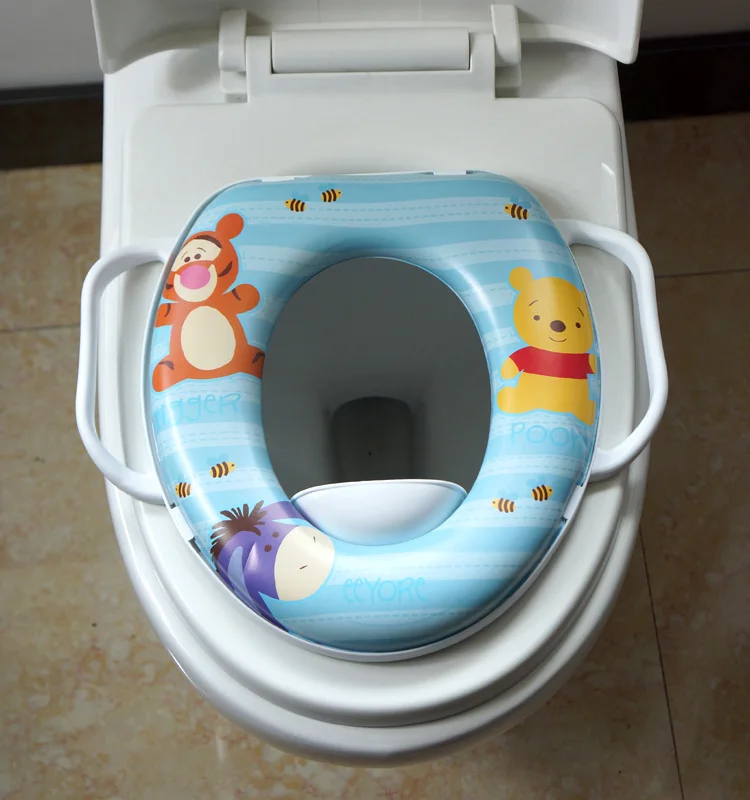 Colorful Base Pvc Printing Baby/kids/child Toilet Seat - Buy Baby