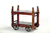 VINTAGE INDUSTRIAL WHEELS CHART COFFEE TABLE , REXTOZ COFFEE TABLE