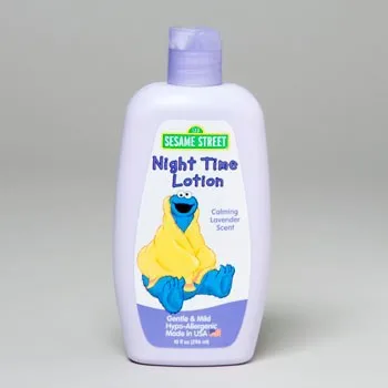 night time baby lotion